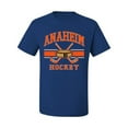 thumbnail image 2 of Wild Bobby City of Anaheim Hockey Fantasy Fan Sports Men's T-Shirt, Royal, 4X-Large, 2 of 5
