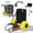 Yellow, variant on PYY Foldable Aluminum Beach Cart with 13-Inch Balloon Wheels and 352 LBS Capacity