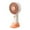 Orange, variant on Portable Handheld Fan with 3 Speeds USB Fast Rechargable Long Battery Life Equipped with Bottom Stand Served As Mobilephone Stand-Orange