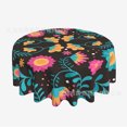 thumbnail image 1 of Mexico waterproof printing waterproof round tablecloth can do any other pattern, 1 of 6