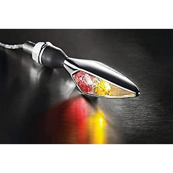 Kuryakyn Rhombus S Collection Turn Signal K-Mann, Micro Rhom DF, RL