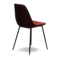 thumbnail image 6 of Pemberly Row Performance Velvet Side Chairs (Set of 2) in Red, 6 of 7