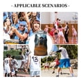 thumbnail image 6 of Naloa Realistic Cute Sea Turtle Basketball Jersey Reversible Men's Mesh Athletic Sports Shirts Training Practice S-4XLLarge, 6 of 6