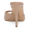 thumbnail image 3 of INC Womens Amra Faux Leather Slide Heels, 3 of 3
