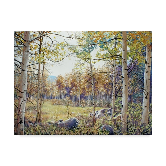 Trademark Fine Art 'Valley of the Utes Autumn' Canvas Art by Carol J Rupp