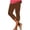 Coffee, variant on Women's Cropped Yoga Pants - Mesh Panel Workout Leggings, Stretchy Compression Capris (S-XXXL, 10 Colors) | Yubnlvae (Coffee | M)