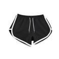 thumbnail image 7 of Lenpel Women's Booty Running Shorts 3 Pc Soft Comfy Elastic Waist Drawstring Yoga Lounge Shorts Athletic Workout Shorts, 7 of 7