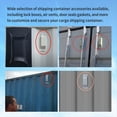 thumbnail image 3 of Paquete de 8 Respiraderos de Aire para Contenedores, Reduce el y la Humedad para el Kit de Ventilación de Flujo de Contenedores de Carga, 3 of 6