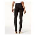 thumbnail image 2 of STYLE & COMPANY Womens Black Stretch Pull-on,  Slim Fit Plaid Wear To Work Skinny Leggings M, 2 of 2