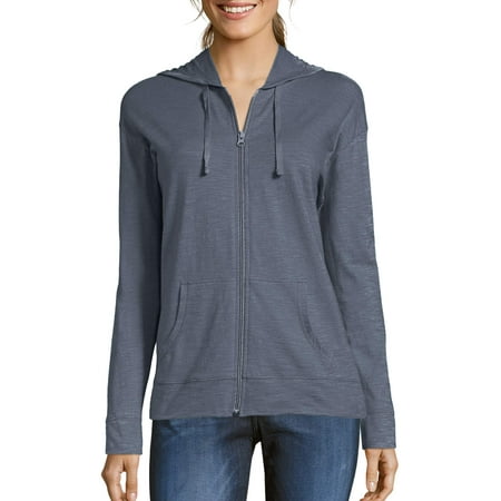 - Womens Slub Jersey Hoodie