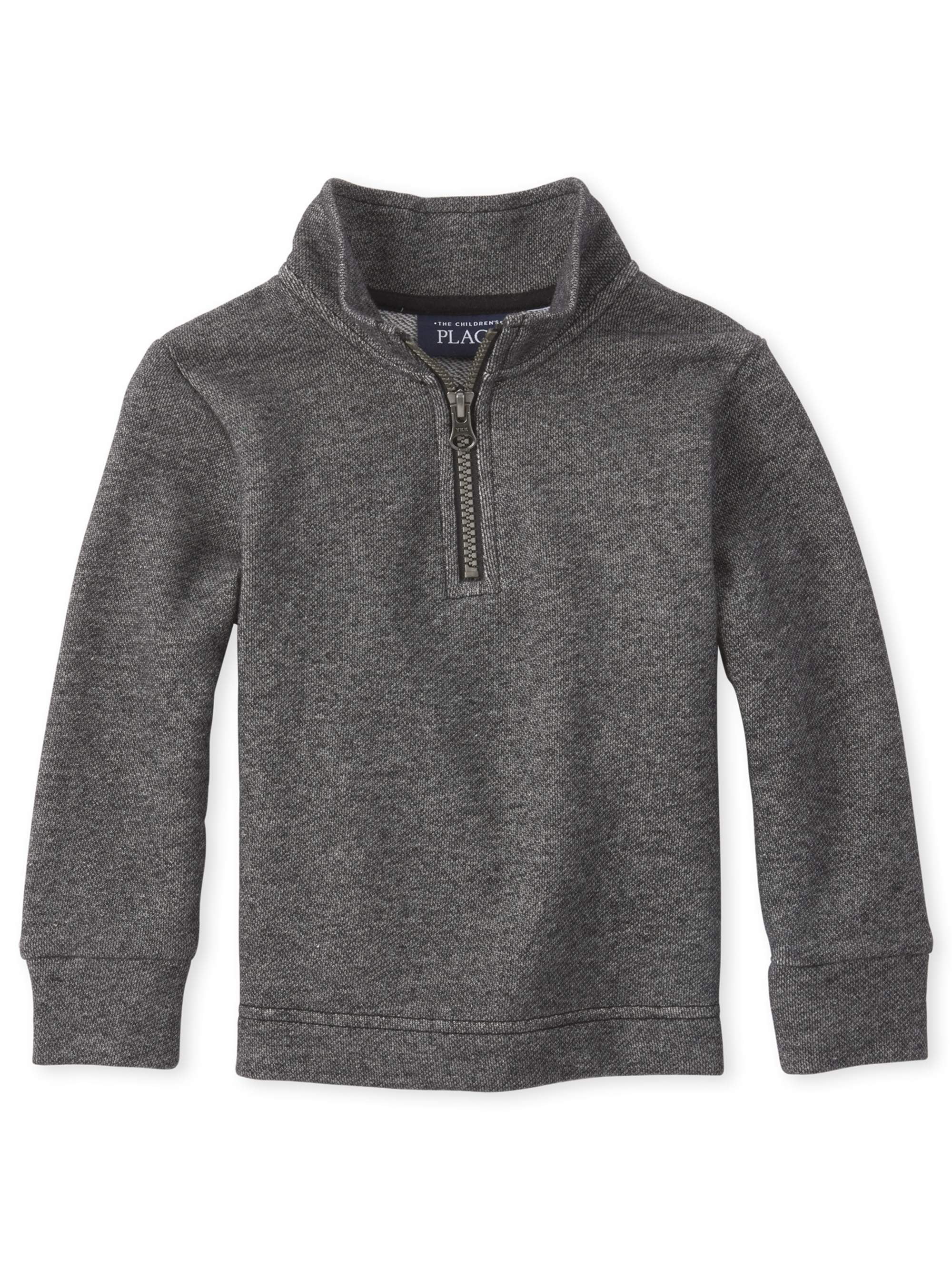 6-9-12-18-24-2T-3T New The Children/'s Place Boy/'s Microfleece Half-Zip Sweater