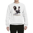 thumbnail image 2 of If It's Not a German Shorthair Pointer It's Just a Dog Gift | Mens Dog Lover Crewneck Graphic Sweatshirt, White, 3XL, 2 of 3