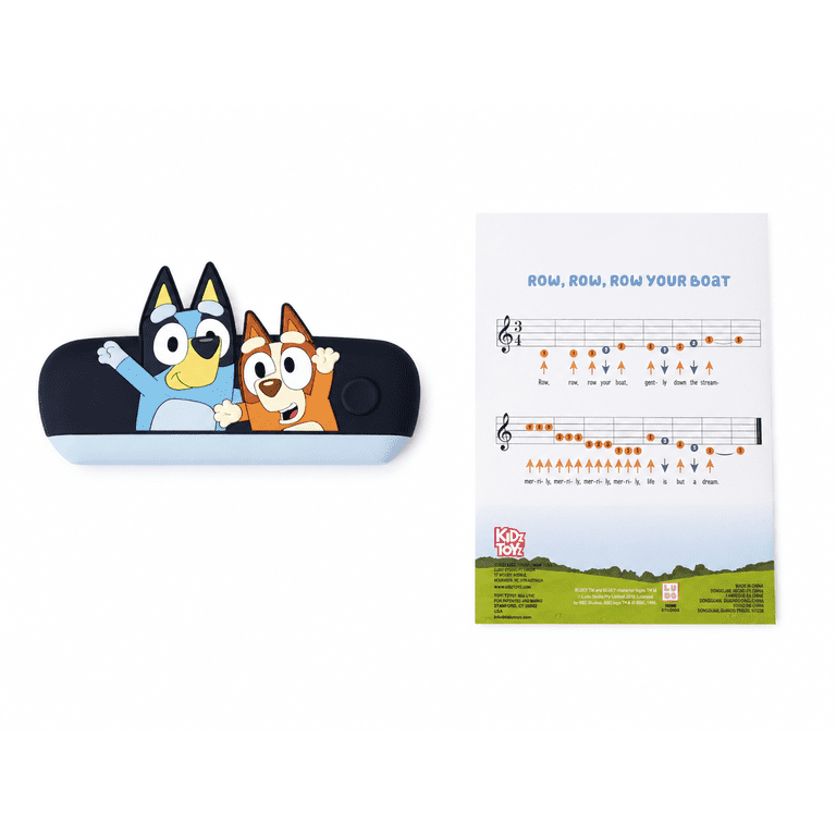 Bluey Electronic Harmonica Musical Toy with Songbook photo 7