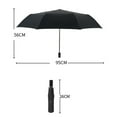 thumbnail image 5 of Joernso Umbrella Strong 3 Folding Plastic Fabric Outdoor Durable Windproof Umbrella for Shopping, 5 of 8