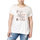 thumbnail image 1 of Rachel Roy Camiseta gráfica Curvy Bonjour para mujer, blanquecino, 2X, 1 of 1