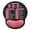 Pink, variant on Nonslip Mouse Mat Desk Mousepad With Sponge Wrist Rest And Rubber Base Mouse Pad