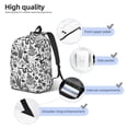 thumbnail image 3 of Rocae Fall Forest for Durable Canvas Backpack Leisure Large Bag Travel Rucksack Multi-function Backpack Medium, 3 of 8