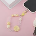 thumbnail image 2 of Unique Bargains 1 Pc Phone Charm Bears Cellphone Charm Yellow, 2 of 5