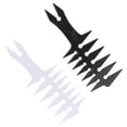 thumbnail image 4 of 2 peines profesionales para el cabello, de dientes anchos, suaves, antiestáticos, para uso doméstico., 4 of 7