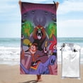thumbnail image 1 of Toalla de playa Wander Over Yonder, suave, de secado rápido, resistente a la arena, para piscina, yoga, gimnasio, camping, toallas de baño ligeras, regalo para niños, niñas, niños y adultos, 27,5 x, 1 of 1