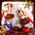 thumbnail image 4 of Set de disfraz de vaquero de Xtinmee con sombreros, pañuelos y caballos, 4 of 6