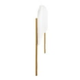 thumbnail image 2 of Lindsey Contemporary/Glam Queen Headboard In Gold Steel And Cream Velvet By, 2 of 3