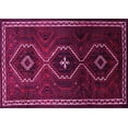 thumbnail image 1 of Ahgly Company Indoor Rectangle Persian Pink Traditional Area Rugs, 8' x 10', 1 of 4