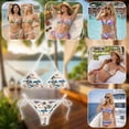 thumbnail image 6 of Goldendoodle Summer Beach Bikini Set, Women's Adjustable Triangle Top and Tie Side Bottom, Tropical Summer Swimsuit, 6 of 6