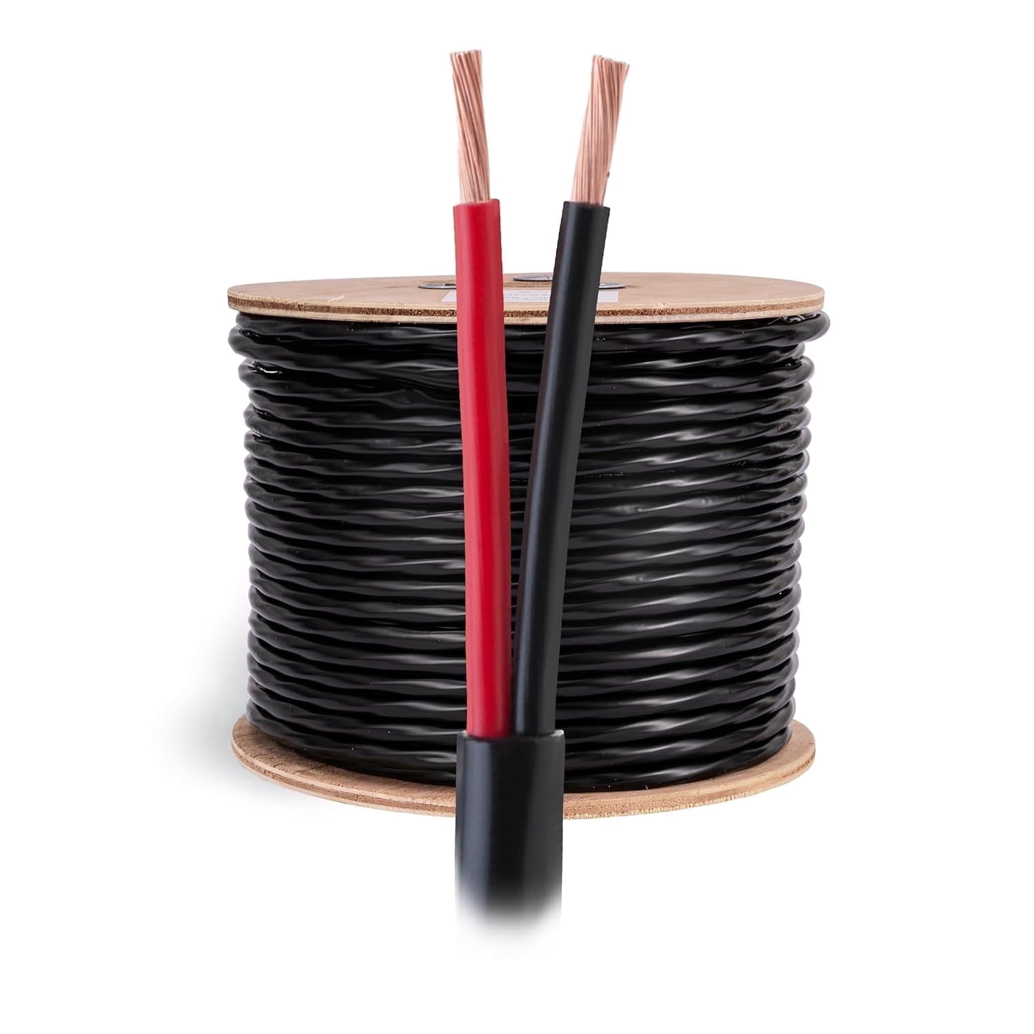 16/2 AWG Speaker Wire, 250 ft Bulk Copper-Clad Aluminum (CCA) Audio Cable, Outdoor/Indoor Use, Direct Burial, UV Resistant, Rated, Cables Direct Online