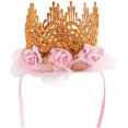 thumbnail image 2 of OULII Princess Pet Costume Dog Accessories 1 Set Pink for Walking, 2 of 8