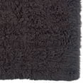 thumbnail image 4 of Contemporary Home Living 2.5' x 4.25' Handwoven Shag Wool Rectangular Area Throw Rug - Gray, 4 of 6