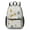 Cat and Dog, variant on Cat Head and Glasses White Pattern 17" School Backpacks for Teens,Waterproof Oxford Fabric,S-Shape Padded Straps for School,Travel,Hiking,Camping