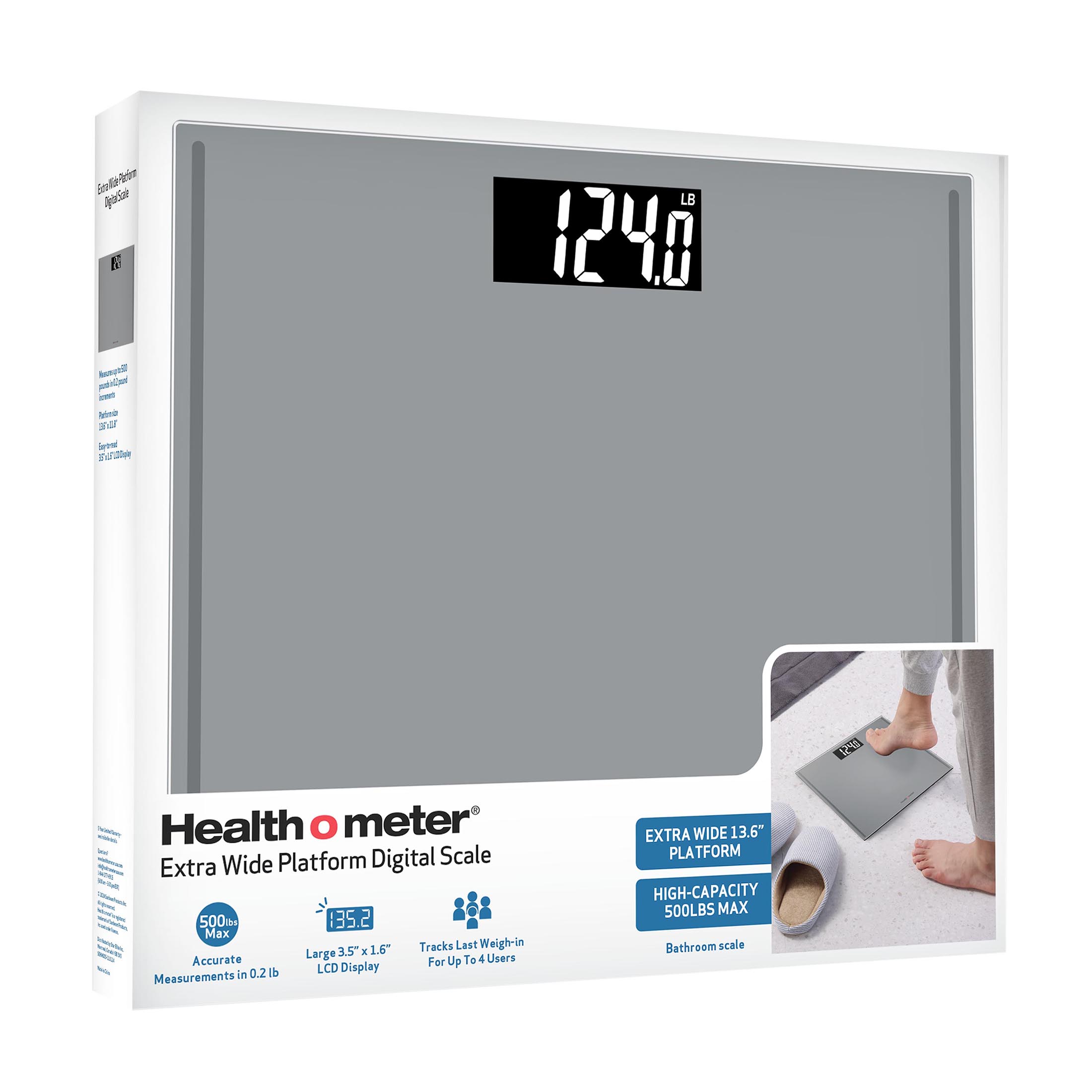 Health o meter Extra Wide Platform Digital Scale photo 8
