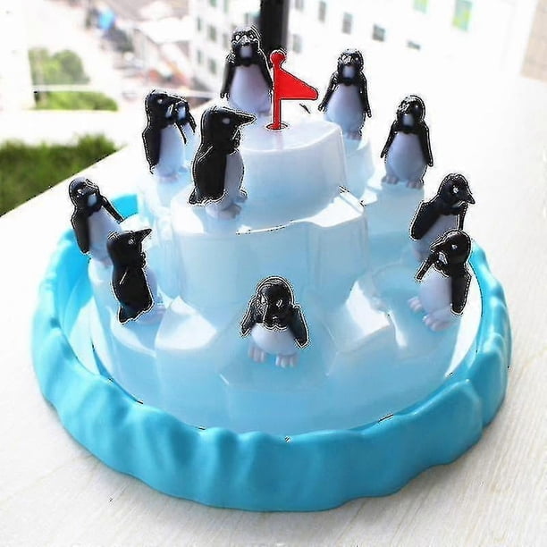 Iceberg Stacking Penguins Balance Children's Concentration Logic Training Parent-child Interactive Early Education Board Game Educational Toys Guangua