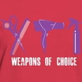 thumbnail image 3 of CafePress - WMN Hair Stylist Purple Tools Of The Trade T Shirt - Women's Traditional Fit Dark T-Shirt, 3 of 4