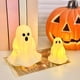 thumbnail image 1 of Xihbxyly Farol de Halloween con Diseño de Fantasma Amigable, Luz Led, Decoración de Fiesta Espeluznante, Uso En Interiores y Exteriores, Iluminación Nocturna de Halloween, Tamaño 13,8 X 7,8 X 11,5 Cm, 1 of 6