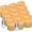 Ivory White D3.0" X H4" - Set of 12, variant on Birch Bark Effect Flameless Pillar Candles Set of 9 with 10-Key Remote