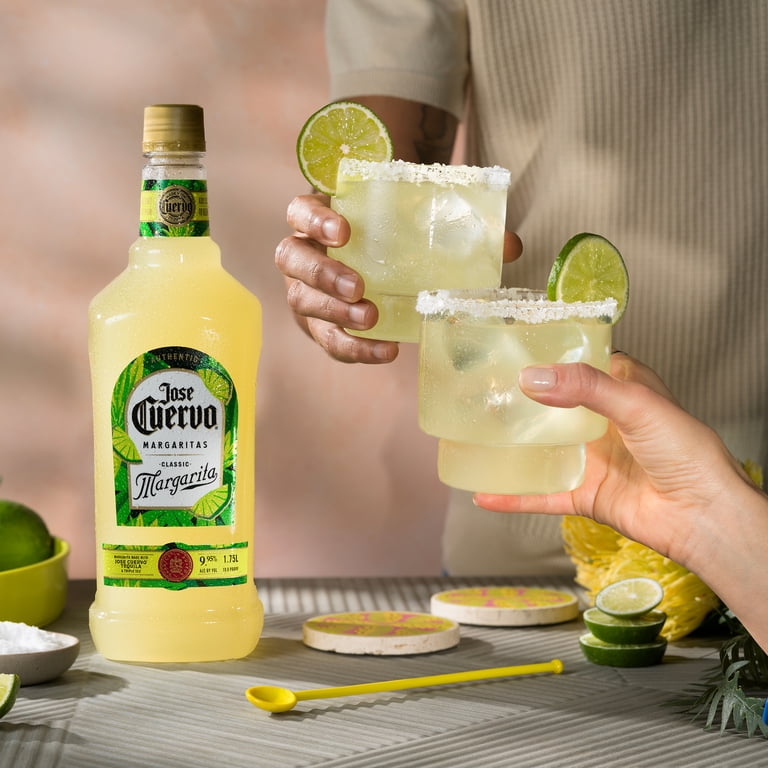 Jose Cuervo Authentic Margarita Classic Lime Cocktail, 4 pack, 200