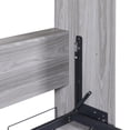 thumbnail image 2 of Noble House Xandrel Full Size Murphy Bed, Folding Wall Bed Cabinet with Metal Frame and Pine Slats, Gray, 2 of 9
