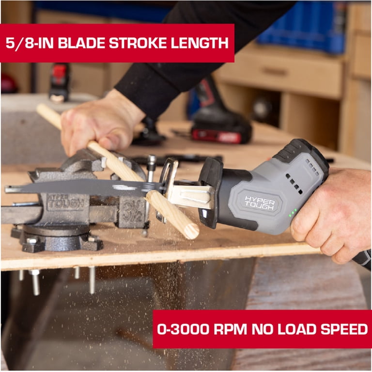 Hyper Tough 12V Brushless Cordless Reciprocating Saw photo 6