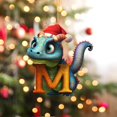 thumbnail image 4 of Ornaments Clearance! Christmas Decorations Christmas Dinosaur Ornaments 26 Letter Cartoon Pendant for Kids Acrylic Figures Hanging Gift for Christmas Tree Christmas Decoration 2023 Funny Dinosaur, 4 of 4