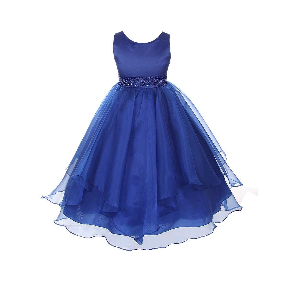 baby girl blue christmas dress