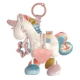 thumbnail image 1 of Toy Itzy Ritzy Link & Love para silla de paseo o asiento de coche, unicornio, 1 of 8