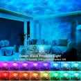 thumbnail image 3 of AIR-Ocean Wave Projector Lamp, Water Ripple Lamp Night Light, 16 Colors Luminorthe Cube Lamp for Party Mood Lighting with Remote Control, Ocean Aurora Lamp for Girls Bedroom Gifts, 3 of 4