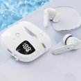 thumbnail image 1 of Auriculares internos inalámbricos Bluetooth 5.1 con compartimento de carga LED, cancelación inteligente de ruido de sonido de baja latencia, adecuados para trabajo/juegos, 1 of 5