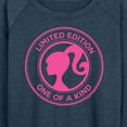 thumbnail image 3 of Barbie - Limited Edition One Of A Kind - Women's Lightweight French Terry Long Sleeve Shirt, 3 of 5