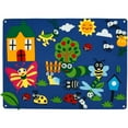 thumbnail image 1 of Planche en Feutre pour Préscolaire avec Crochet Jouets Éducatifs pour Tout-Petits Cadeau Réutilisables Planche de Ferme Ensemble de Jouets Interactifs Mural 40.5x29.5 Pouces, 1 of 11