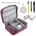 thumbnail image 3 of Oubit Garget Storage Bag,Portable Storage Bag for Headphone Storage Bag Power Bank Storage Bank Best in Class, 3 of 9