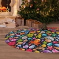 thumbnail image 6 of Yiaed Underwater Diving Animals Print Christmas Tree Skirt , Tree SkirtsTree Mat for Christmas Winter Holiday Indoor Decorations-48", 6 of 7