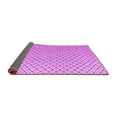 thumbnail image 2 of Ahgly Company Indoor Rectangle Solid Purple Modern Area Rugs, 2' x 4', 2 of 4